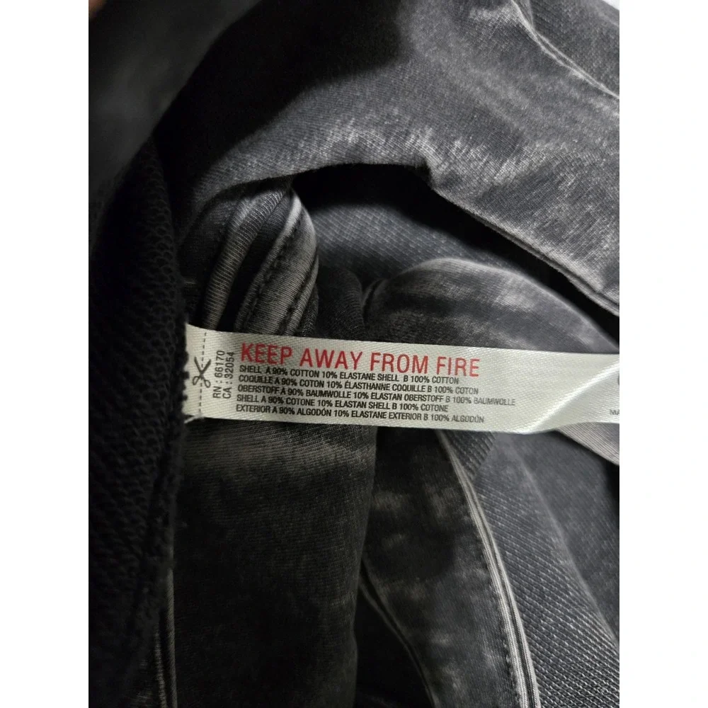 Free People Inbound Stretch Cotton Jumpsuit Washed Gray Size M NWOT $128